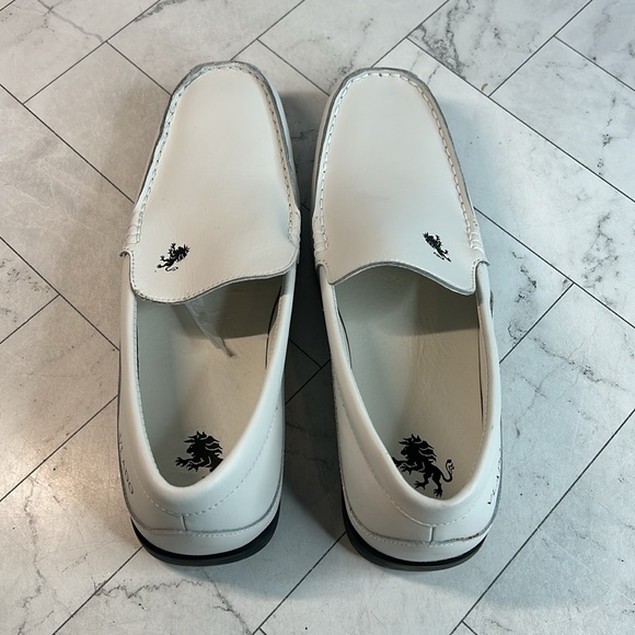 NWOT Vlado Footwear Mens Elite White Slip-On Loafer Shoe Size 9.5M - Picture 6 of 12